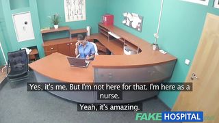 Доктор развел на трах медсестру с большими дойками посреди рабочего дня